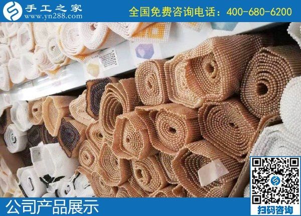 1月12日，代理手工活加工項目，正規(guī)手工活加工項目就選珠繡外發(fā)手工活，手工之家珠繡成品及材料包實拍(圖1)