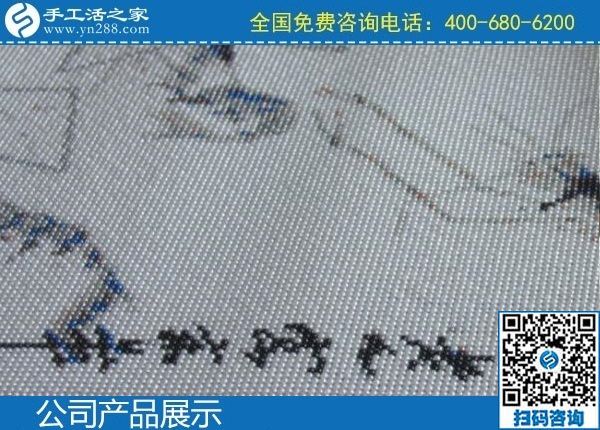 2月3日，手工活加盟項(xiàng)目，拿回家做的手工活，就是珠繡外發(fā)手工活，手工之家珠繡細(xì)節(jié)成品實(shí)拍