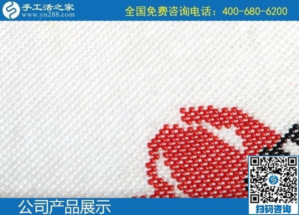 2月3日，手工活加盟項(xiàng)目，拿回家做的手工活，就是珠繡外發(fā)手工活，手工之家珠繡細(xì)節(jié)成品實(shí)拍