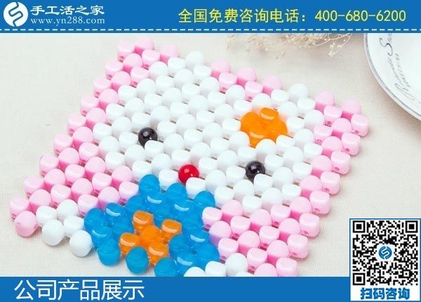 2月8日，手工加工回收項(xiàng)目、正規(guī)外發(fā)手工活就是勵(lì)志珠珠繡手工活，手工之家珠繡成品實(shí)拍