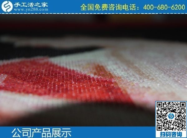 適合春天做的手工活,就是手工之家勵(lì)志珠繡(圖1)