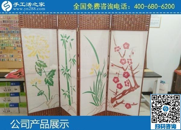 3月25日，創(chuàng)業(yè)好項目選這個手工活代理加工項目、可靠的手工活外發(fā)項目怎么樣？手工之家勵志珠珠繡成品實拍