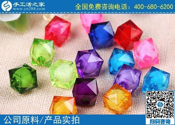 3月27日，純手工活外發(fā)加工，拿回家做的手工活，就選男女都能做的珠繡，手工之家立體串珠繡珠實拍