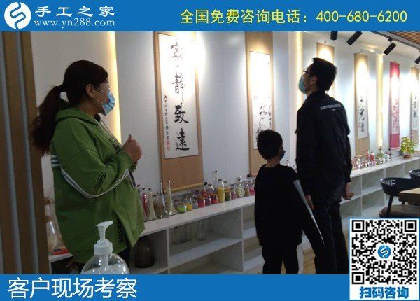 4月3日，代理手工活加工項目、真實可靠的外發(fā)手工活就選這里，手工之家接待考察加工客戶剪影