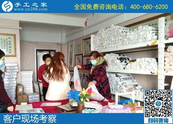 大量純手工活外發(fā)，就是手工之家勵志串珠繡(圖1)
