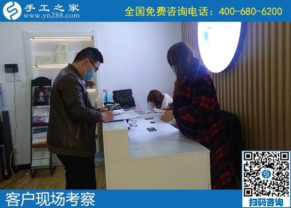 4月8日，真實(shí)可靠的手工活加工、有沒有在家做的手工活，就選這里的勵(lì)志珠珠繡手工活，手工之家接待考察加工客戶剪影