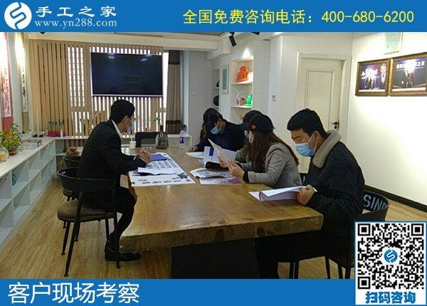 4月10日，純手工活外發(fā)加工、手工活外發(fā)回收，選擇勵志珠手工活。手工之家接待考察合作加工客戶剪影