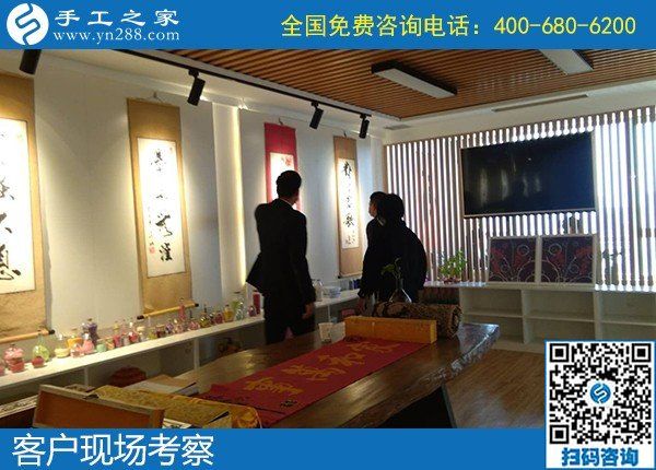 4月17日，純手工活外發(fā)加工，真實(shí)可靠的手工活加工就選簡單好做的勵(lì)志珠珠繡，手工之家接待考察合作加工客戶剪影