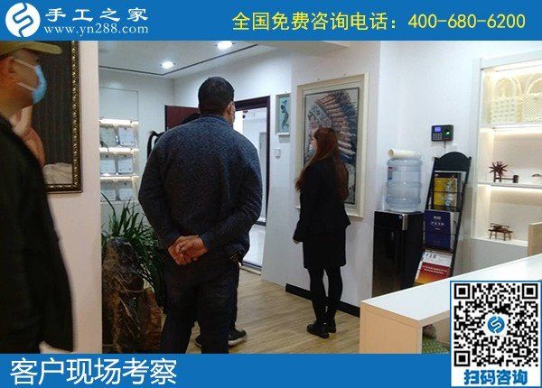 4月22日，組織人做手工活賺錢、代理手工活加工項(xiàng)目，就選勵志珠創(chuàng)業(yè)好項(xiàng)目，手工之家接待考察合作加工客戶剪影
