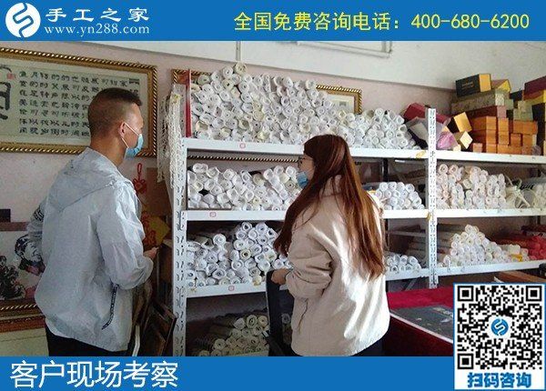 4月23日，純手工活外發(fā)加工、手工活賺錢，就在正規(guī)手工加工回收項目企業(yè)，手工之家接待考察合作客戶剪影