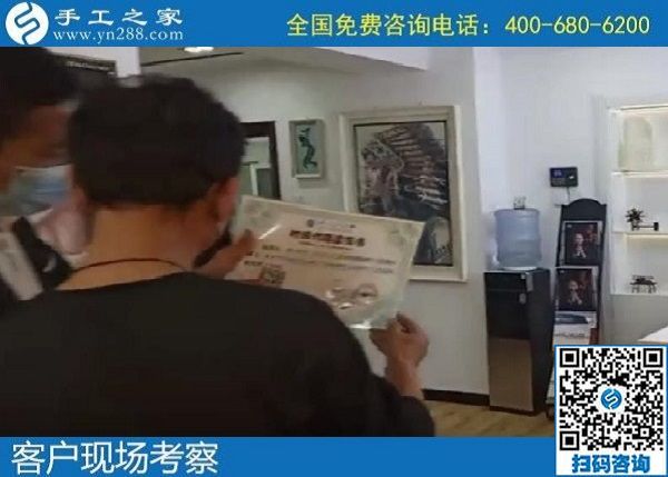 4月24日，拿回家做的手工活加工項目，手工活代理加工，這里的勵志珠珠繡是個創(chuàng)業(yè)好項目。手工之家接待考察合作加工客戶剪影