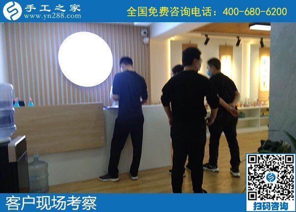 5月2日，正規(guī)加工回收手工活，可以拿回家做的手工活，就選勵志珠珠繡，手工之家接待考察合作加工客戶