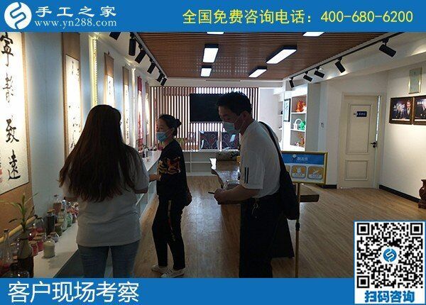 5月3日，手工活代理加工、手工活加工項目，選擇正規(guī)手工企業(yè)，手工之家接待考察加工客戶剪影