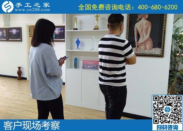 5月6日，代理手工活加工項(xiàng)目，正規(guī)外發(fā)手工活來料加工，選正規(guī)手工活勵(lì)志珠珠繡，手工之家接待考察合作加工客戶剪影