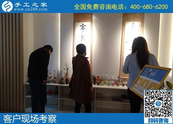 5月8日，正規(guī)手工活外發(fā)加工項目，手工活代理加工項目，就選勵志珠珠繡，手工之家接待考察合作加工客戶剪影