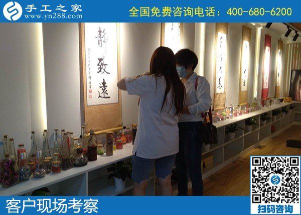 5月14日,拿回家做的手工活，正規(guī)加工回收手工活，選擇勵志珠珠繡，手工之家接待考察加工客戶剪影