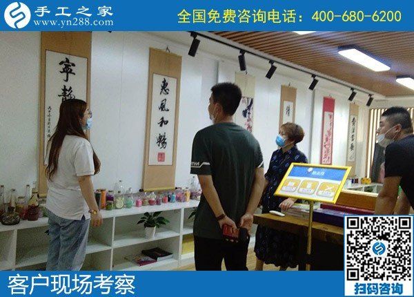 5月16日，可靠的手工活外發(fā)、放心拿回家做的手工活就是勵志珠珠繡，手工之家接待考察合作加工客戶剪影