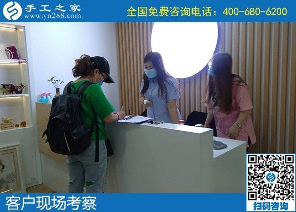 5月19日，想接簡單易學(xué)的手工活代理加工，在家做手工活掙錢，來這里就對了，手工之家接待考察加工客戶剪影