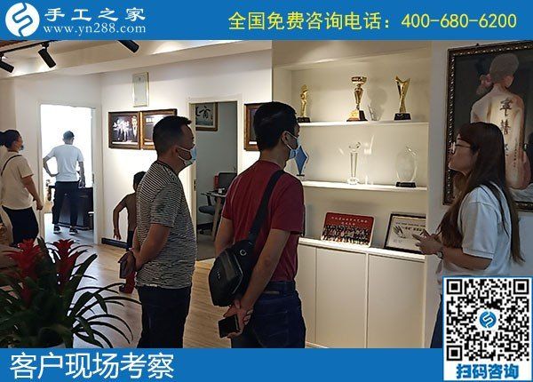 5月24日，長期穩(wěn)定的手工加工回收項目，就是針法簡單，培訓(xùn)成體系的勵志珠珠繡，手工之家接待考察加工客戶剪影