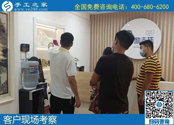 6月5日，純手工活外發(fā)加工，在手工活外發(fā)加工網(wǎng)找到合適的好項目，手工之家接待考察合作客戶剪影