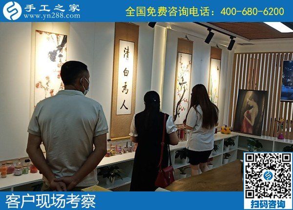 6月8日，可以在家做的手工活，拿回家做手工活掙錢，這里的珠繡手工活不錯，手工之家接待考察合作加工客戶剪影