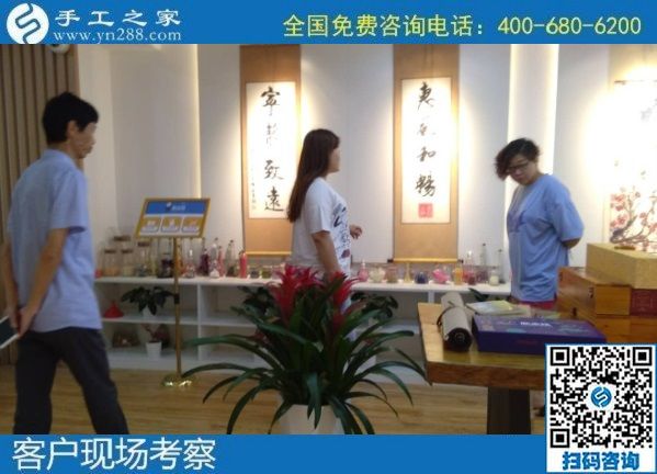 6月13日，滿意的手工活代理加工項目，是把手工活拿回家做能掙錢的，手工之家接待考察加工客戶剪影