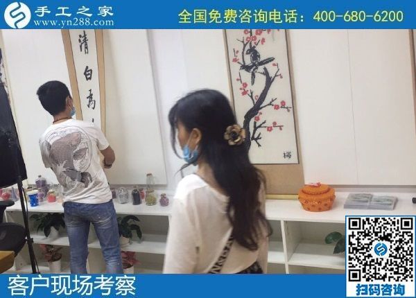 6月27日，在家做外發(fā)手工活的直接收獲，除了掙錢，就是陪伴，手工之家接待考察加工客戶剪影