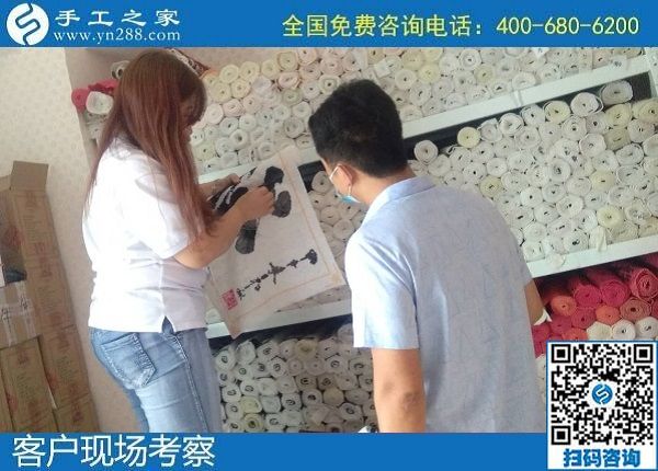 6月27日，在家做外發(fā)手工活的直接收獲，除了掙錢，就是陪伴，手工之家接待考察加工客戶剪影