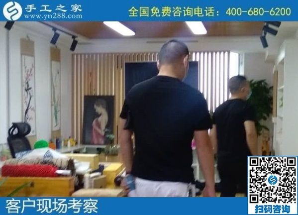 8月6日，拿回家做的手工活，大家說這個正規(guī)供料的手工活能掙錢，手工之家接待考察合作加工客戶剪影