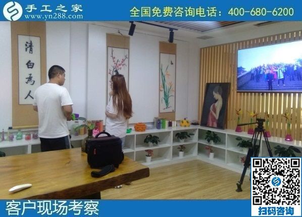 8月11日，可以帶回家的手工活外發(fā)加工項(xiàng)目，你我他都能做，手工之家接待考察加工客戶剪影