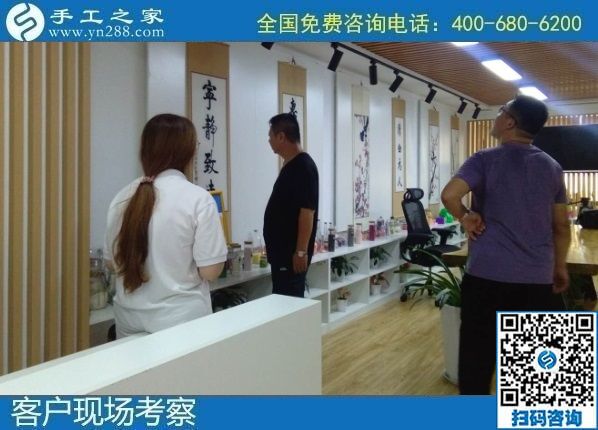 8月13日，找手工活做，拿回家做的手工活，大家都選擇了這里，手工之家接待考察加工合作客戶剪影