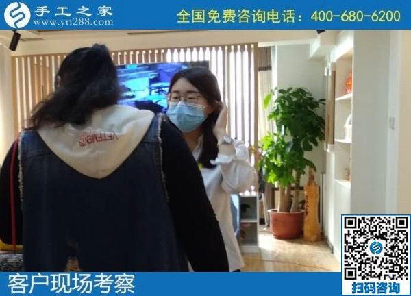 10月21日，手工活外發(fā)回收，都能在家掙錢的手工活，選擇這里的人太多了，手工之家接待考察合作加工客戶剪影