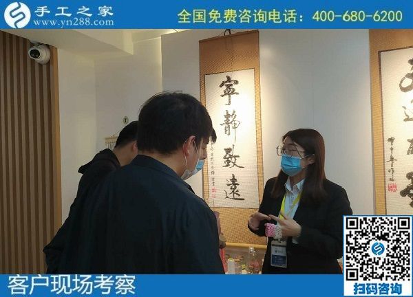 11月9日，代理手工活加工項目，在家做手工活掙錢，大家都選擇這里，手工之家接待考察合作加工客戶剪影