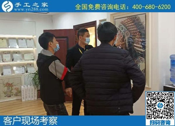 11月10日，正規(guī)供料的手工活，把這個手工活拿回家做就對了，手工之家接待考察加工客戶剪影