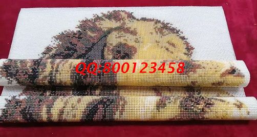 12月18日，拿回家做的手工活大批有，這個手工活加工項目提供材料，勵志珠珠繡成品細節(jié)實拍