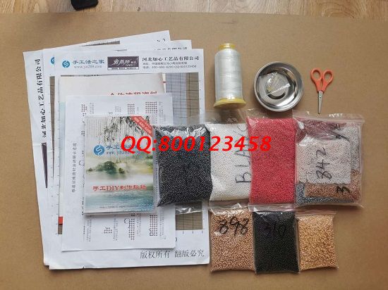 1月10日，選擇了珠繡負責(zé)回收的手工活，越來越多人把手工活拿回家做掙錢。勵志珠珠繡材料工具等實拍