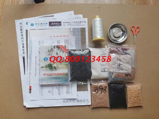 1月10日，選擇了珠繡負責(zé)回收的手工活，越來越多人把手工活拿回家做掙錢。勵志珠珠繡材料工具等實拍