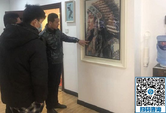 1月11日，可以帶回家做的手工活，這里的手工活簡(jiǎn)單易做很適合大家。手工之家接待考察加工客戶剪影