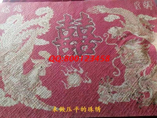 1月16日，純手工活外發(fā)加工項目，把手工活拿回家做，大家都選這個忙碌的老企業(yè)，勵志珠珠繡成品細節(jié)實拍