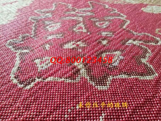 1月16日，純手工活外發(fā)加工項目，把手工活拿回家做，大家都選這個忙碌的老企業(yè)，勵志珠珠繡成品細節(jié)實拍