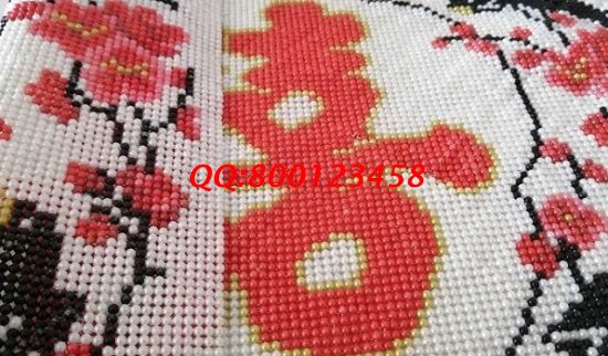 1月16日，純手工活外發(fā)加工項目，把手工活拿回家做，大家都選這個忙碌的老企業(yè)，勵志珠珠繡成品細節(jié)實拍