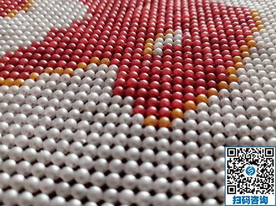 1月17日，創(chuàng)業(yè)好項(xiàng)目，拿回家做的手工活外發(fā)加工項(xiàng)目就在這兒，勵(lì)志珠珠繡成品細(xì)節(jié)實(shí)拍