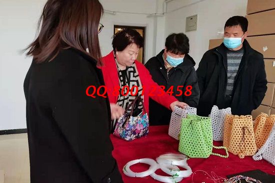 2月19日，迎來開門紅！可以寄到家做的手工活，拿回家做的手工活就選勵志珠珠繡，手工之家接待考察合作及學習加工客戶剪影