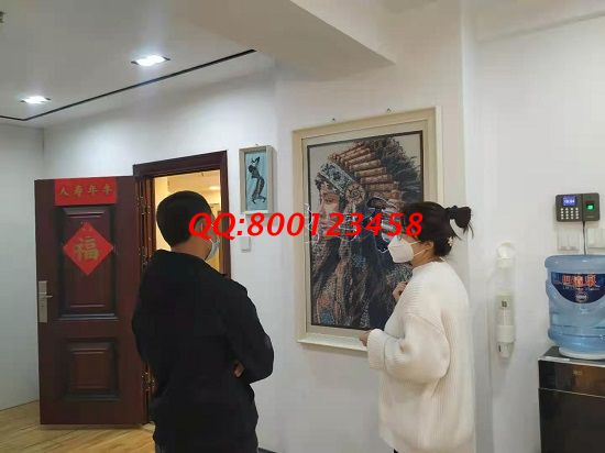 2月22日，正規(guī)供料的手工活，可以寄到家做的手工活就找珠繡外發(fā)手工活，手工之家接待考察合作加工客戶(hù)剪影