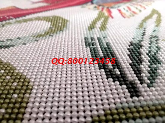 4月16日，可以帶回家做的手工活，這個(gè)企業(yè)從服務(wù)、產(chǎn)品到手工活都很合適，勵(lì)志珠珠繡成品細(xì)節(jié)實(shí)拍