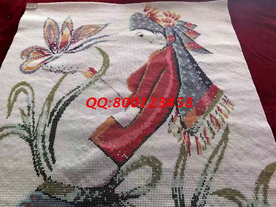 4月16日，可以帶回家做的手工活，這個(gè)企業(yè)從服務(wù)、產(chǎn)品到手工活都很合適，勵(lì)志珠珠繡成品細(xì)節(jié)實(shí)拍