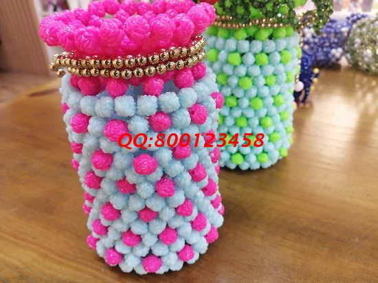 5月6日，想接正規(guī)廠家的手工活，拿回家做的手工活就來可信可靠的老企業(yè)手工之家，勵(lì)志珠珠繡串珠純手工工藝成品實(shí)拍