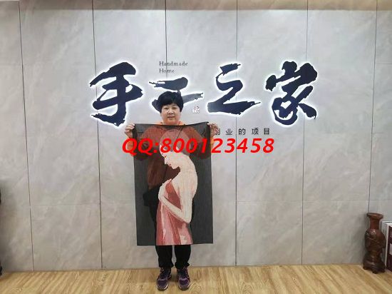 5月11日，手工活拿回家做，想接正規(guī)廠家的手工活，全面了解很重要，手工之家接待考察加工客戶剪影