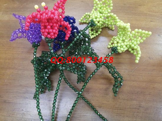 5月17日，找正規(guī)手工活外發(fā)加工企業(yè)，找適合的外發(fā)手工活，來手工之家就對了，勵志珠珠繡串珠手工花實拍