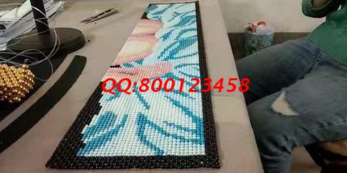 5月19日，拿回家做的手工活，正規(guī)供料的手工活，選擇勵志珠珠繡就對了，手工之家工作室珠繡加工實拍